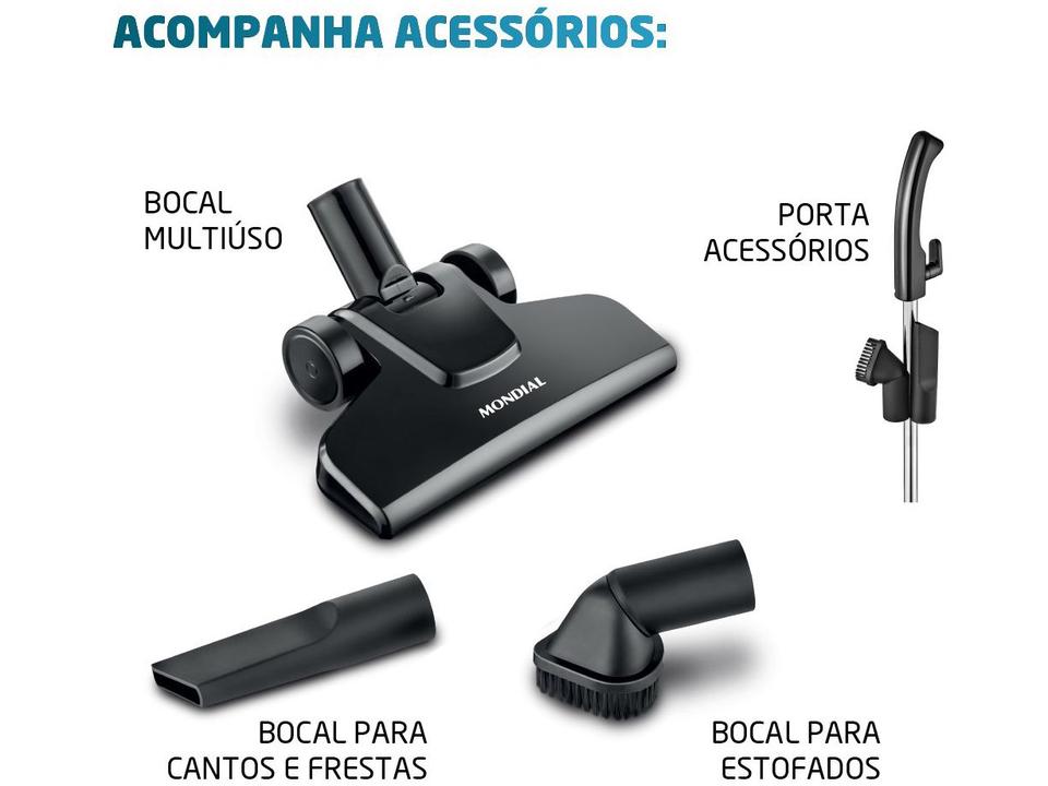 Aspirador de Pó Vertical Mondial 1100W - 5
