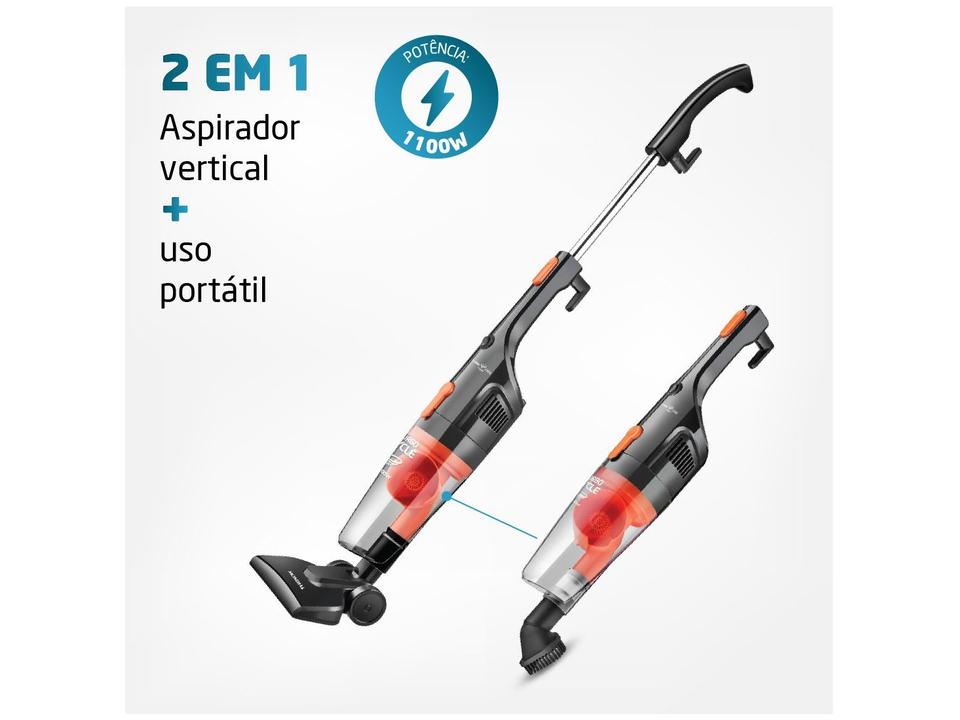Aspirador de Pó Vertical Mondial 1100W - 2