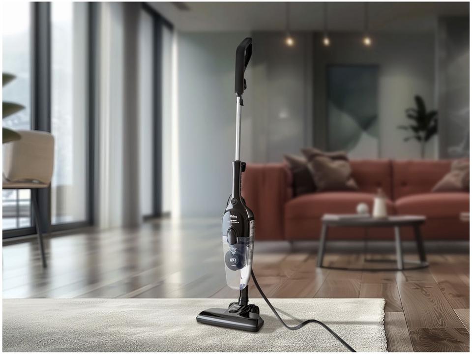 Aspirador de Pó Vertical Philco Filtro Ciclone 1450W PAS1600P Preto - 2