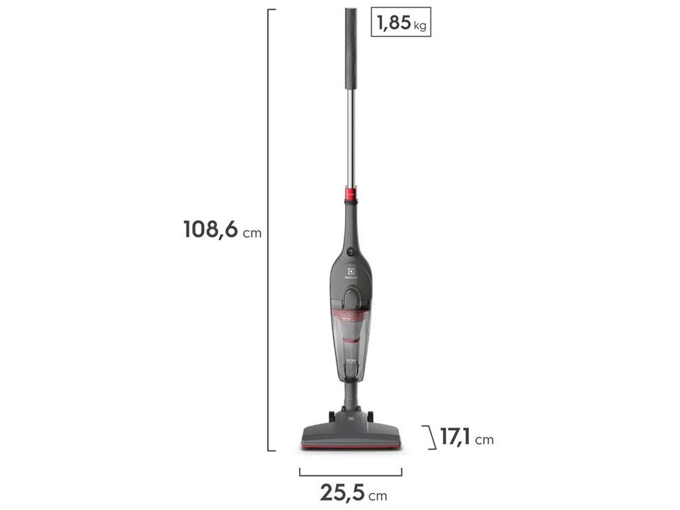 Aspirador de Pó Vertical Portátil Electrolux Filtro HEPA 1450W Ultra STK15 - 13