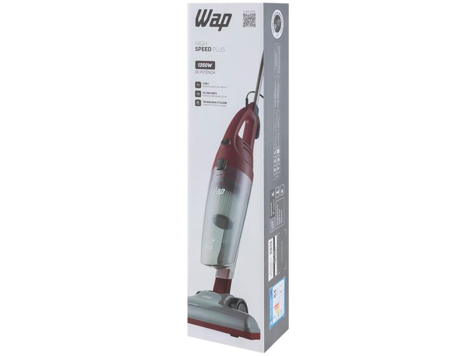 Aspirador de Pó Wap Filtro HEPA 1350W - 13