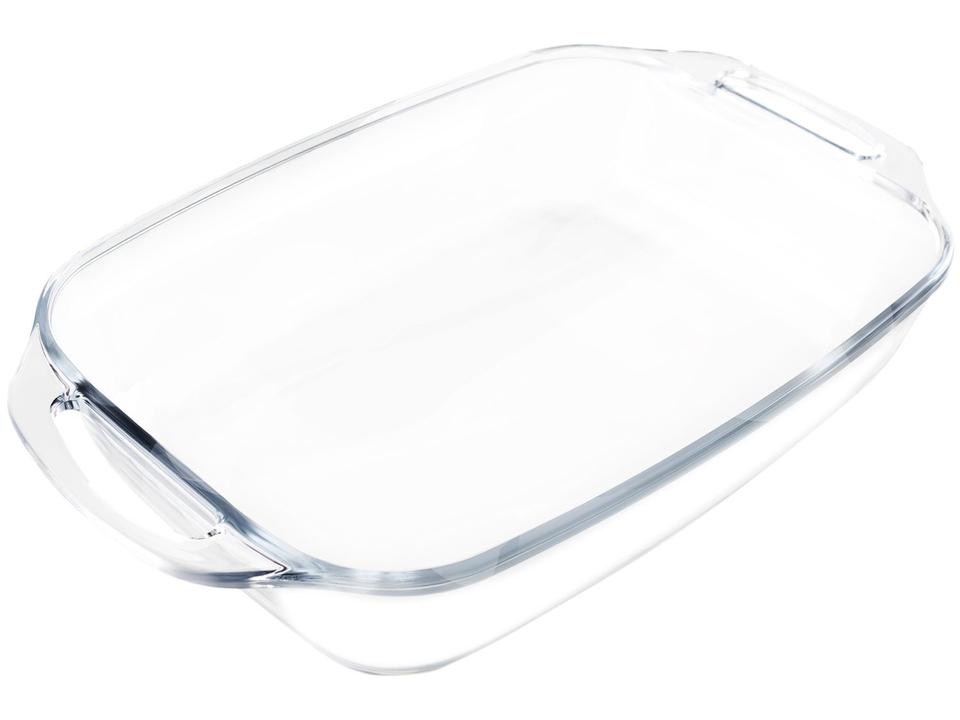 Assadeira de Vidro Retangular com Alças Marinex Seletta - 4