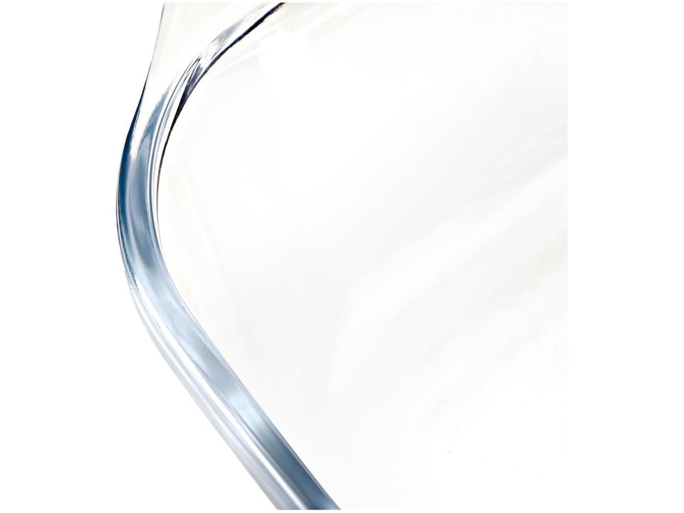 Assadeira de Vidro Retangular com Alças Marinex Seletta - 7