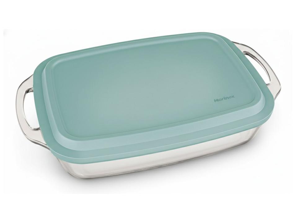 Assadeira de Vidro Retangular Marinex Seletta 23,2x37,1cm - 3