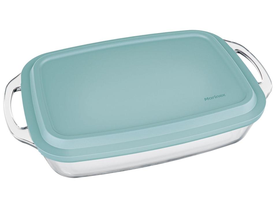 Assadeira de Vidro Retangular Marinex Seletta 23,2x37,1cm - 4