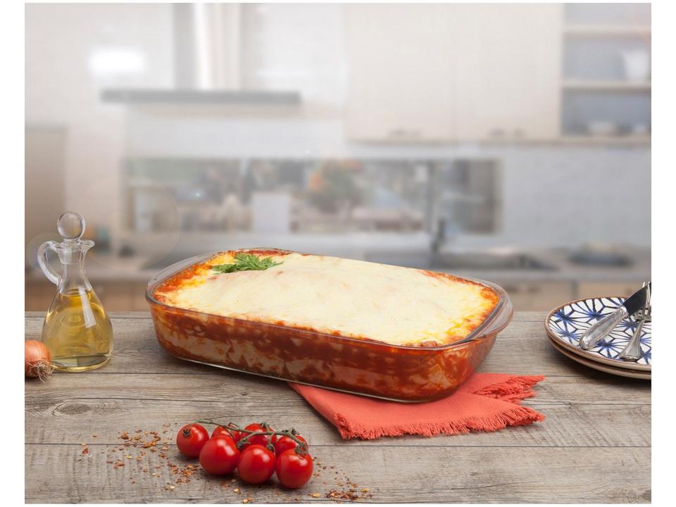 Assadeira de Vidro Sempre Retangular - 1