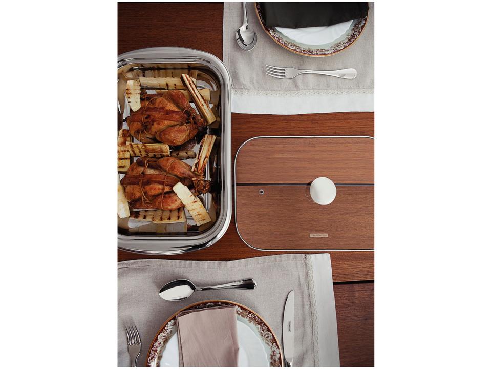 Assadeira Inox Inox Tramontina Cosmos 61315/394 - 1