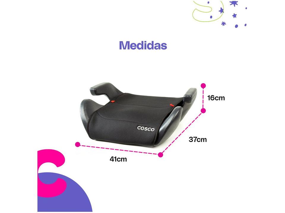 Assento de Elevação Cosco Kids Clippy 15 a 36kg - 6