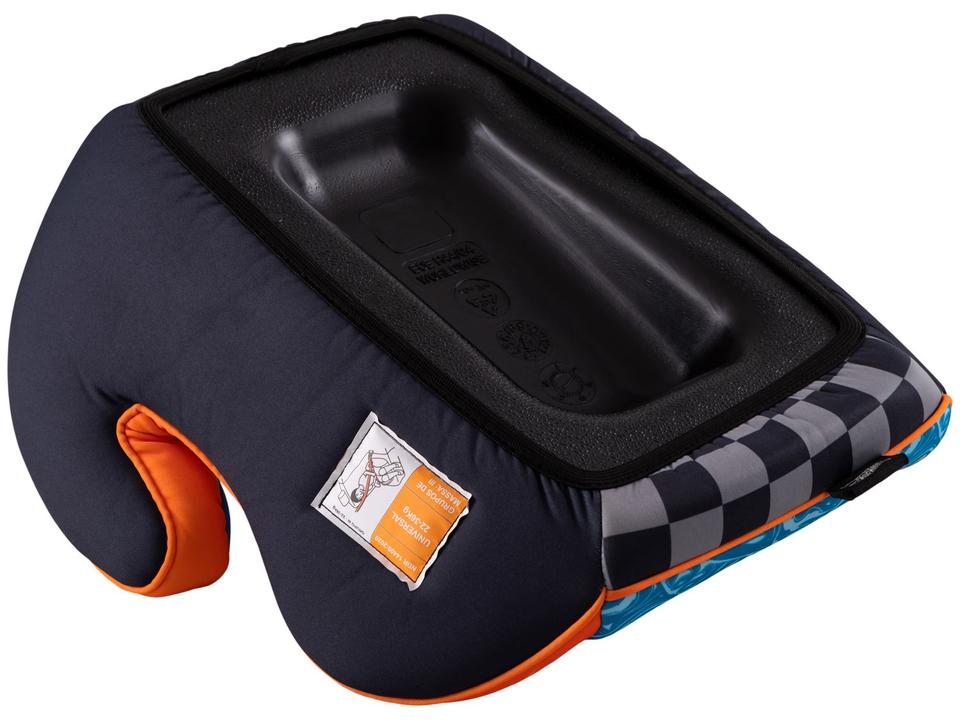 Assento de Elevação Fisher Price Booster Hot Wheels Fashion 22 a 36kg Preto, Azul e Vermelho - 4