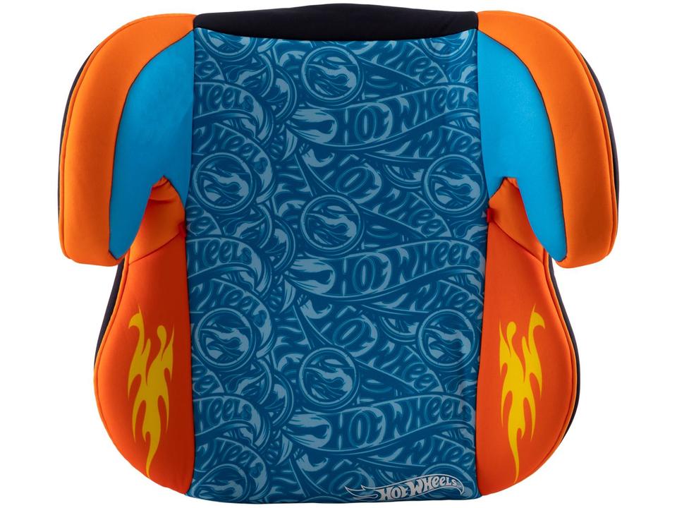 Assento de Elevação Fisher Price Booster Hot Wheels Fashion 22 a 36kg Preto, Azul e Vermelho - 2
