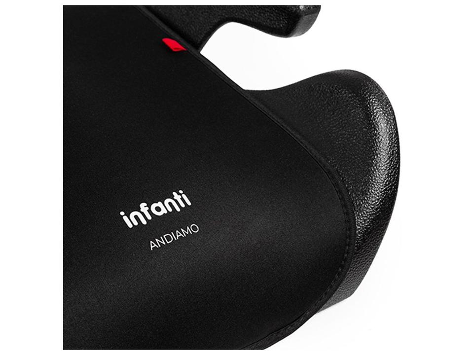 Assento de Elevação Infanti Andiamo 15 a 36kg Preto - 9