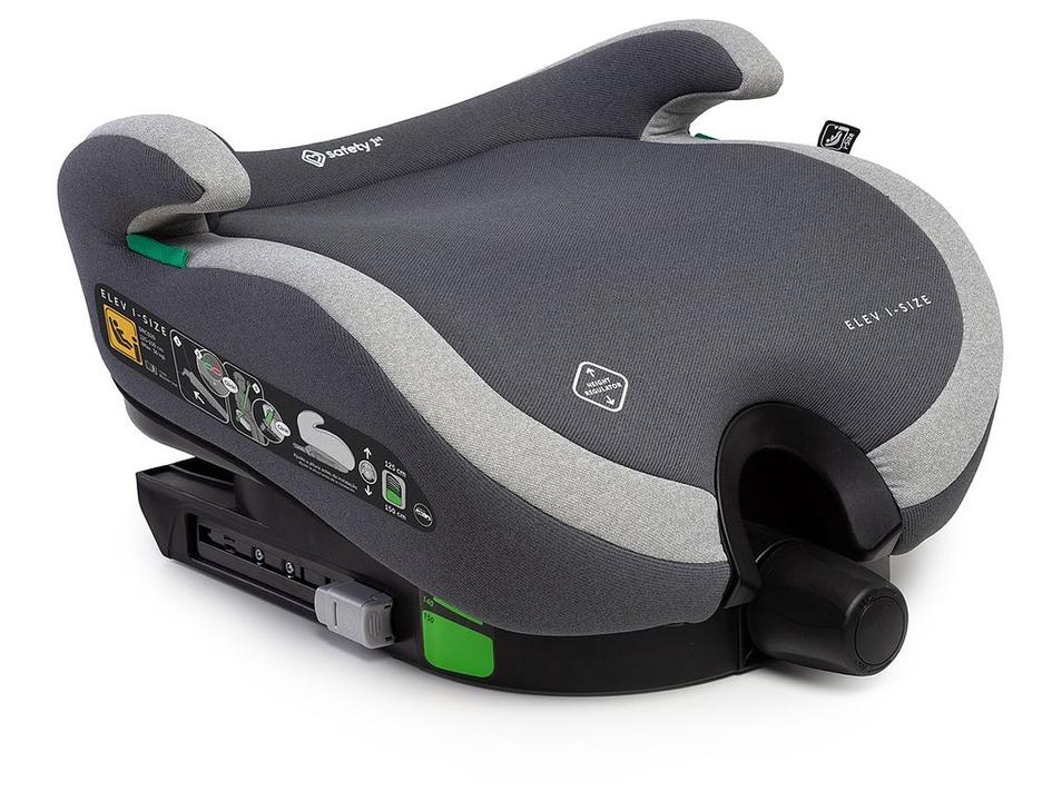 Assento de Elevação Safety 1st Elev i-Size Altura Regulável 15 a 36kg Cinza - 9