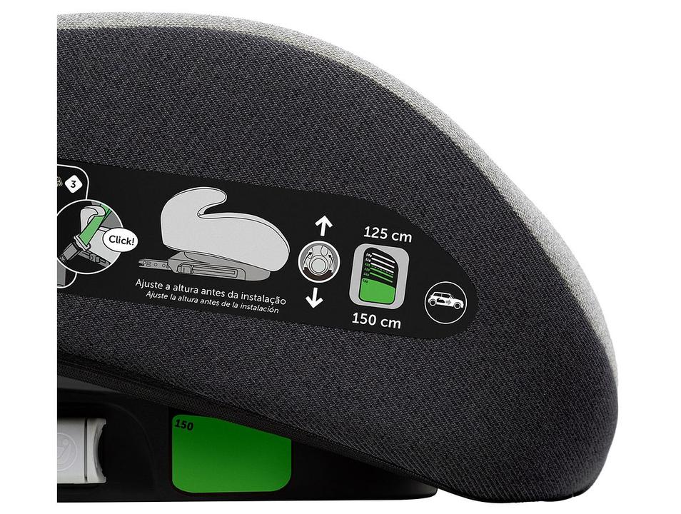 Assento de Elevação Safety 1st Elev i-Size Altura Regulável 15 a 36kg Preto - 12