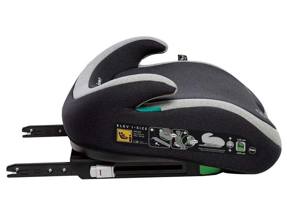 Assento de Elevação Safety 1st Elev i-Size Altura Regulável 15 a 36kg Preto - 10