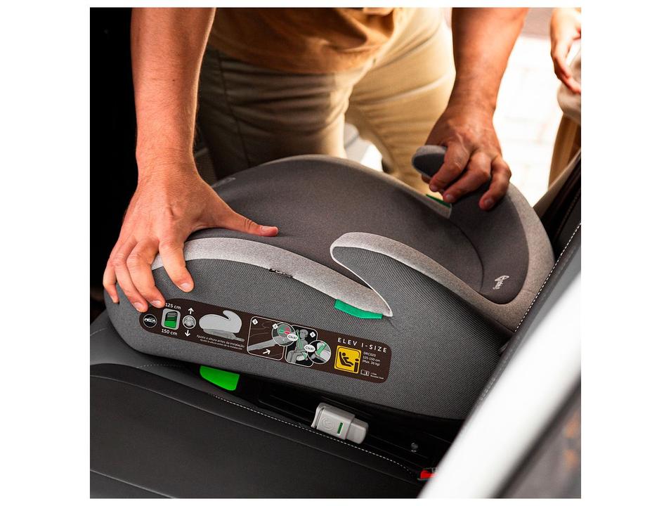 Assento de Elevação Safety 1st Elev i-Size Altura Regulável 15 a 36kg Preto - 15