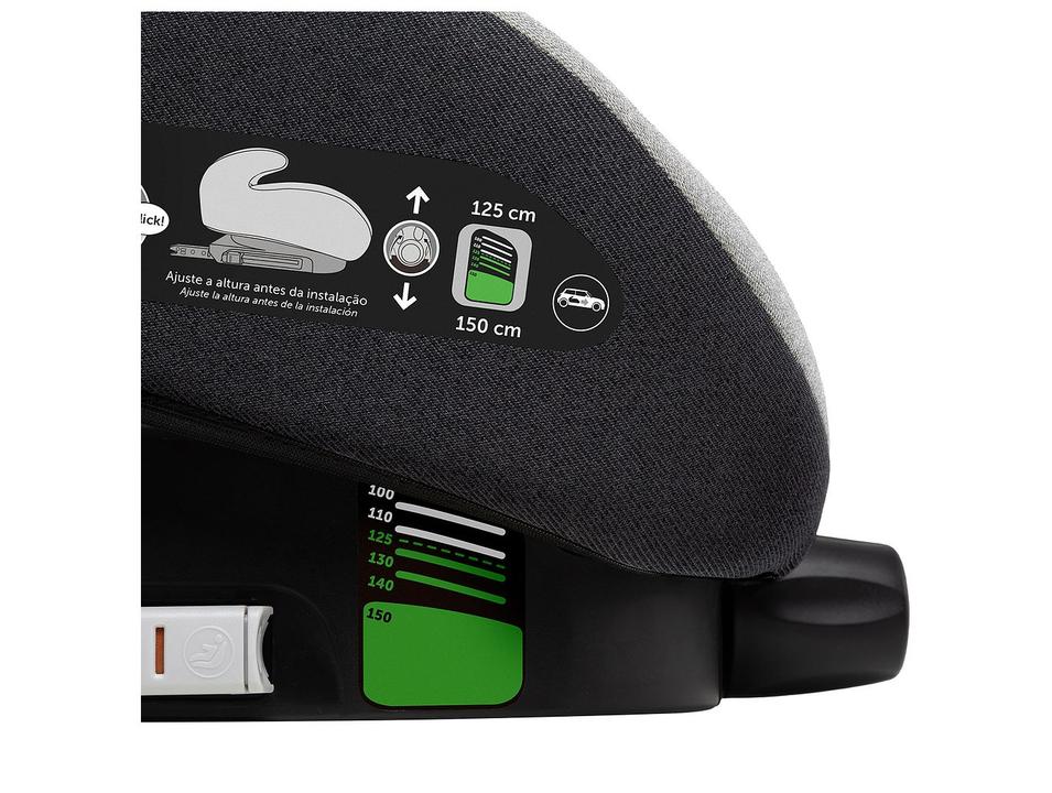 Assento de Elevação Safety 1st Elev i-Size Altura Regulável 15 a 36kg Preto - 13