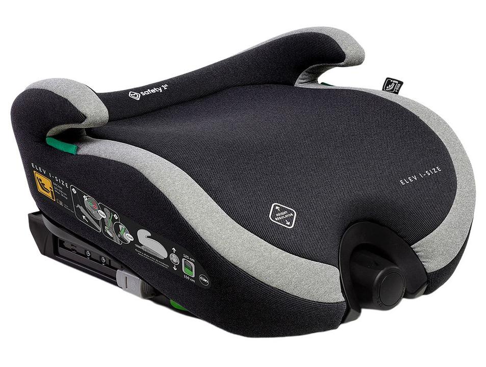 Assento de Elevação Safety 1st Elev i-Size Altura Regulável 15 a 36kg Preto