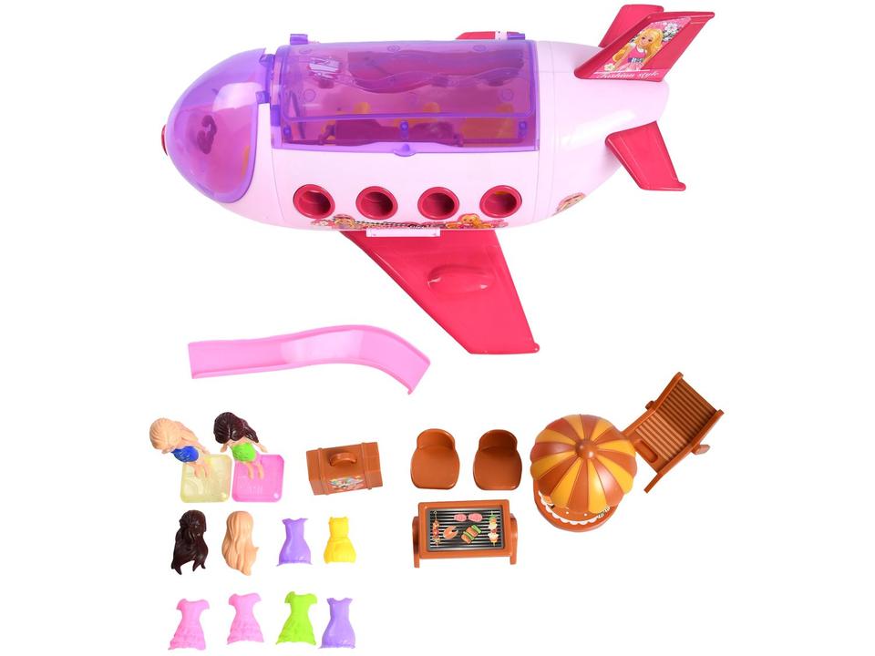 Avião ML042 com Acessórios Lulie Kids - 3