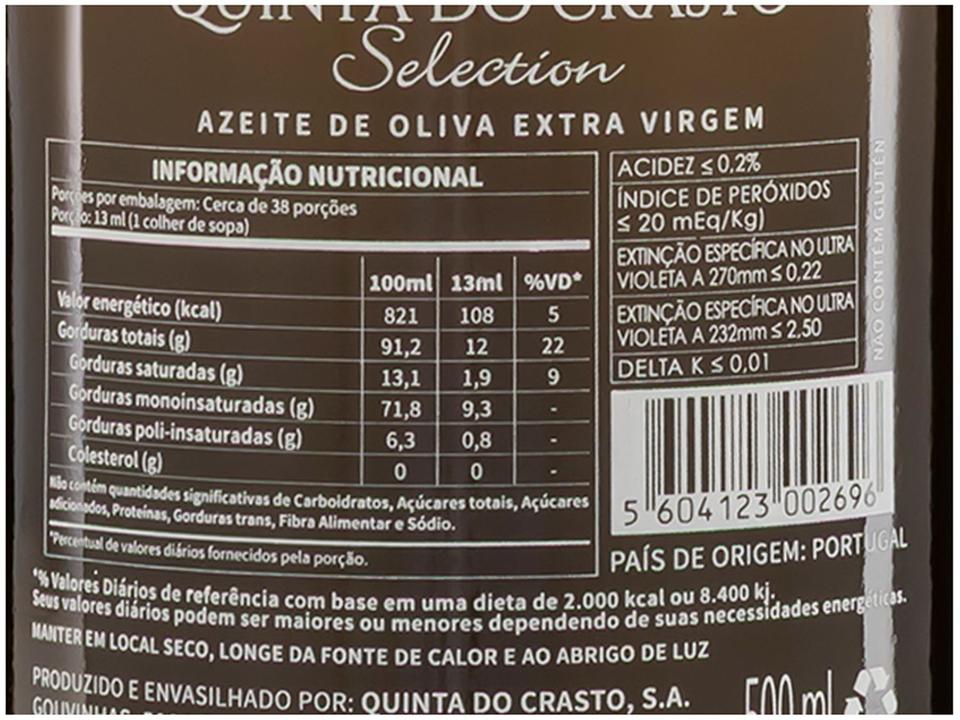 Azeite de Oliva Extravirgem Quinta do Crasto - Selection 500ml - 5
