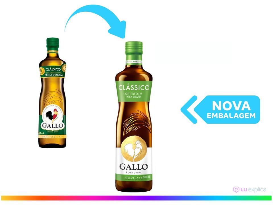 Azeite de Oliva Gallo Clássico Extravirgem 500ml - 3