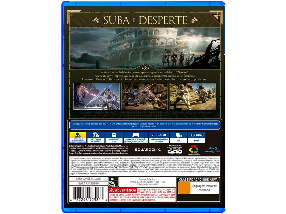 Babylons Fall para PS4 Square Enix - 2