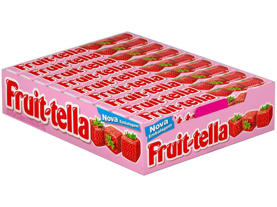 Bala Fruittella Morango com Vitamina C e Suco de - 3