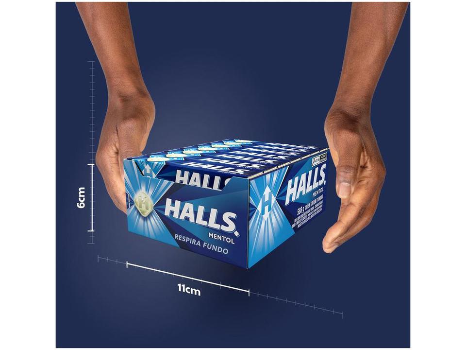 Bala Halls Mentol 588g Display com 21 Unidades - 3