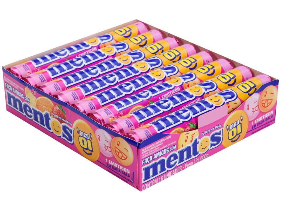 Bala Mentos Fruit Fruit 608g Display 16 Unidades - 5