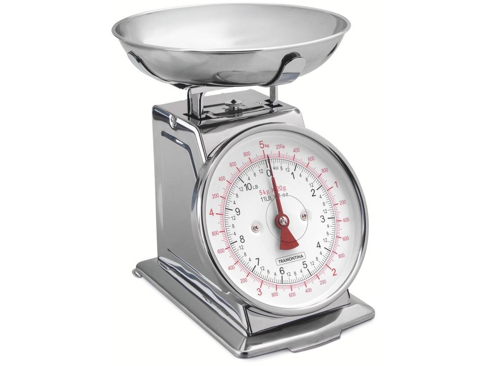 Balança de Cozinha Analógica Tramontina 5kg Inox Adatto 61101040 - 2