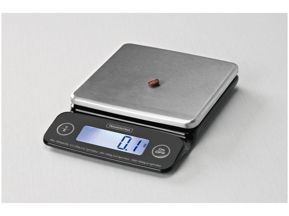 Balança de Cozinha Digital Tramontina  3kg Inox Adatto 61101050 - 2