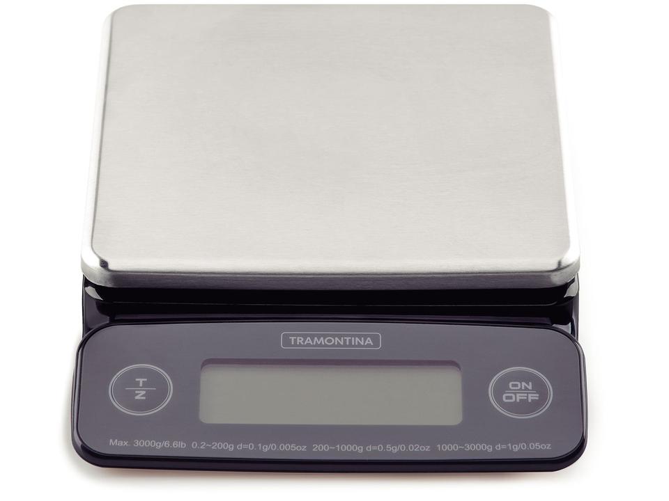 Balança de Cozinha Digital Tramontina  3kg Inox Adatto 61101050 - 3