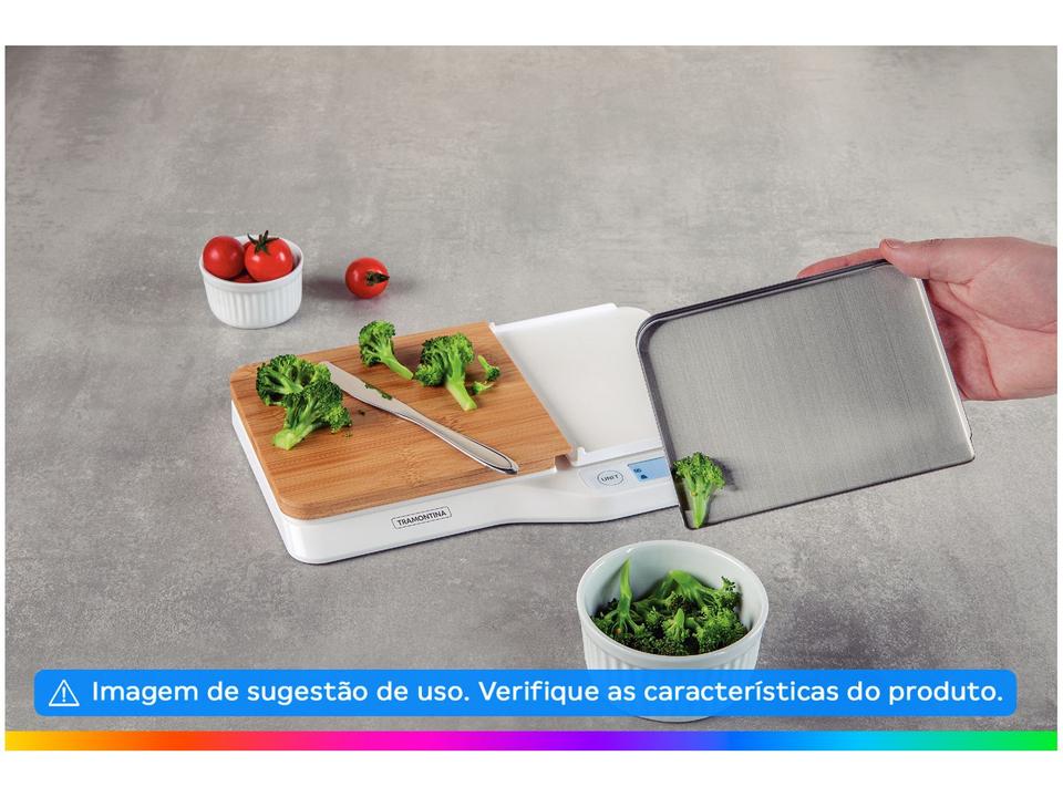 Balança de Cozinha Digital Tramontina  5kg Inox Adatto 61101010 - 2