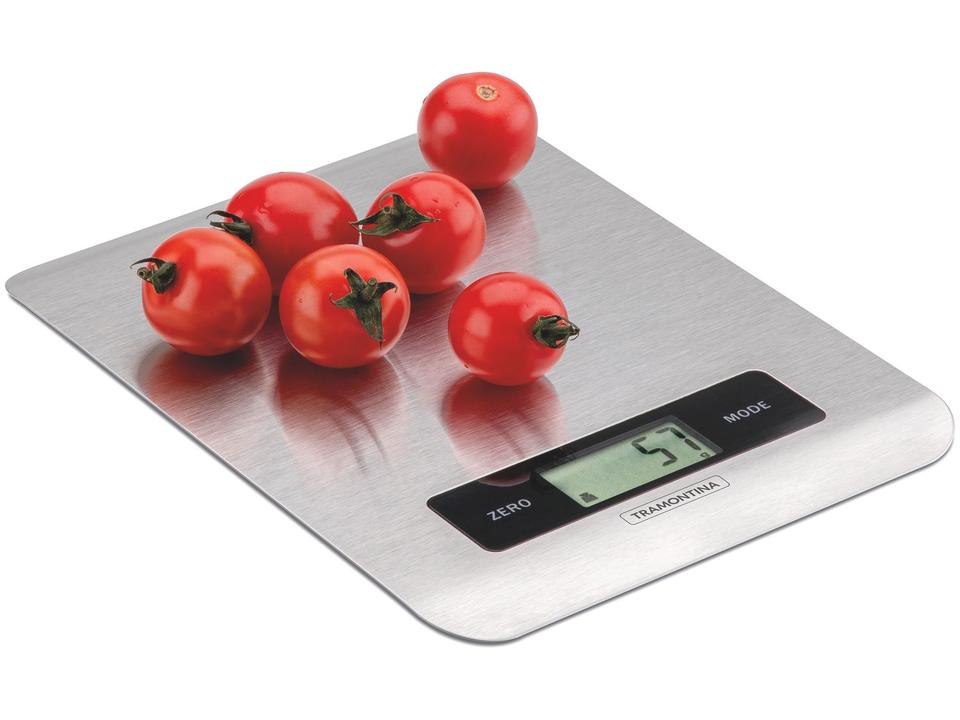 Balança de Cozinha Digital Tramontina 5kg Inox Adatto 61101020 - 3
