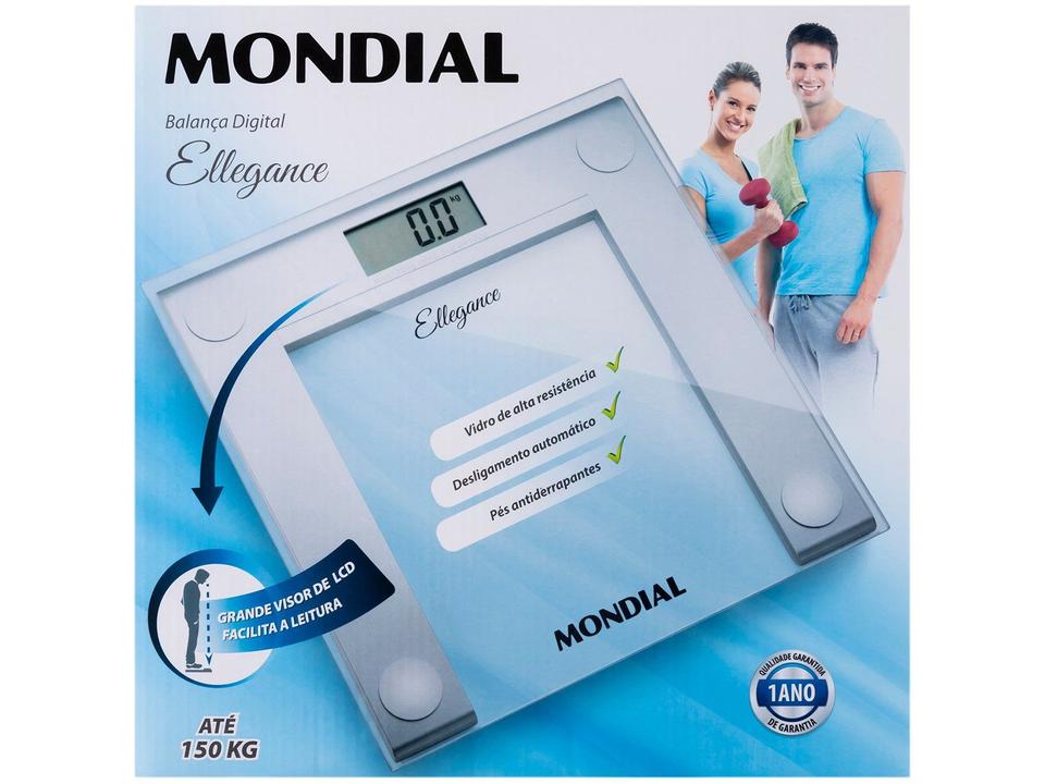 Balança Digital de Controle Corporal até 150kg - 5