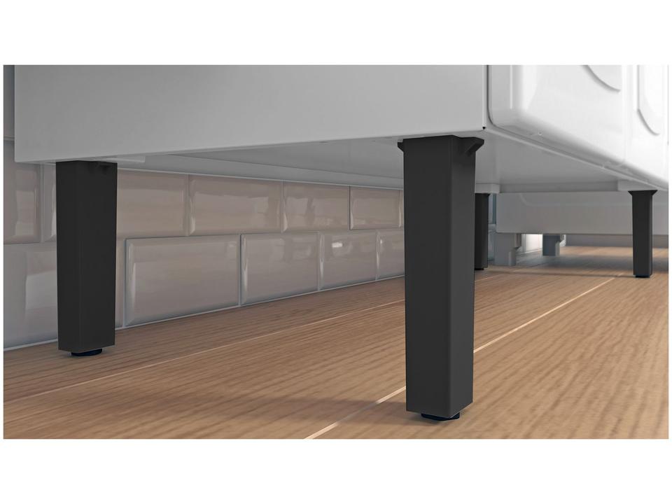 Balcão de Cozinha com Tampo Itatiaia Aço 3 Portas 1 Gaveta Rose - 6