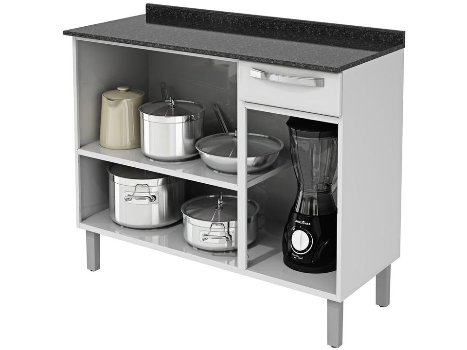 Balcão de Cozinha com Tampo Itatiaia Aço - 3