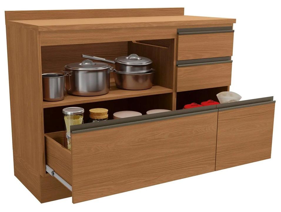 Balcão de Cozinha com Tampo Kappesberg Maxxi - 5