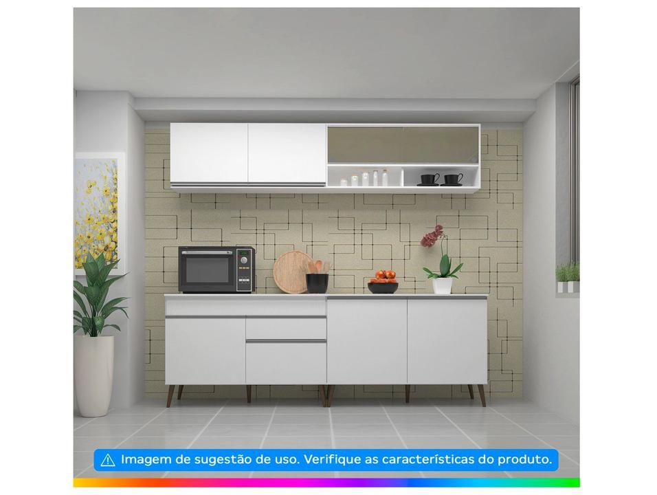 Balcão de Cozinha com Tampo para Pia Luciane - 4