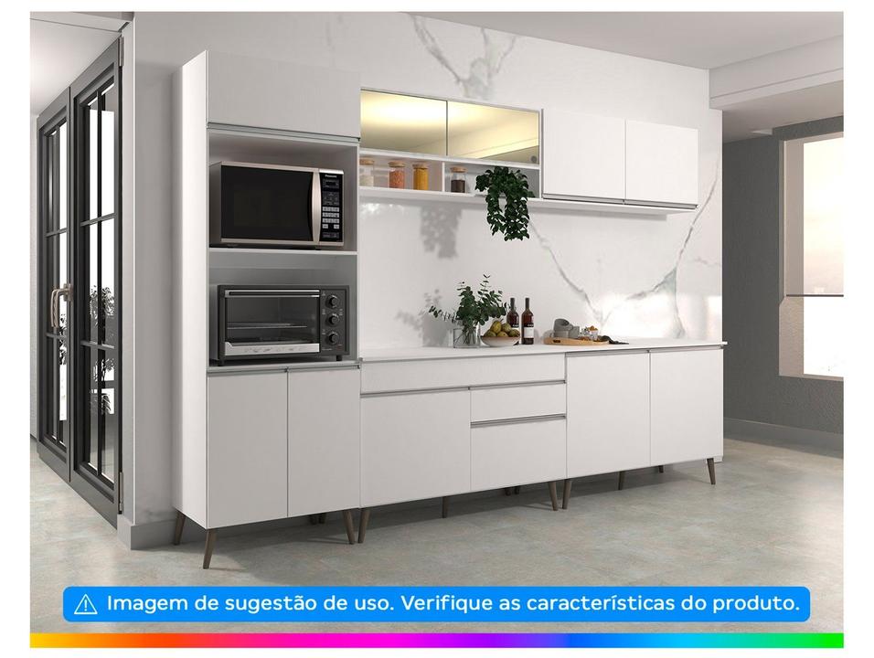 Balcão de Cozinha com Tampo para Pia Luciane - 5