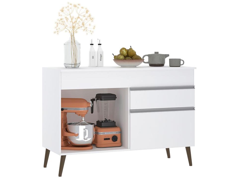 Balcão de Cozinha com Tampo para Pia Luciane - 3