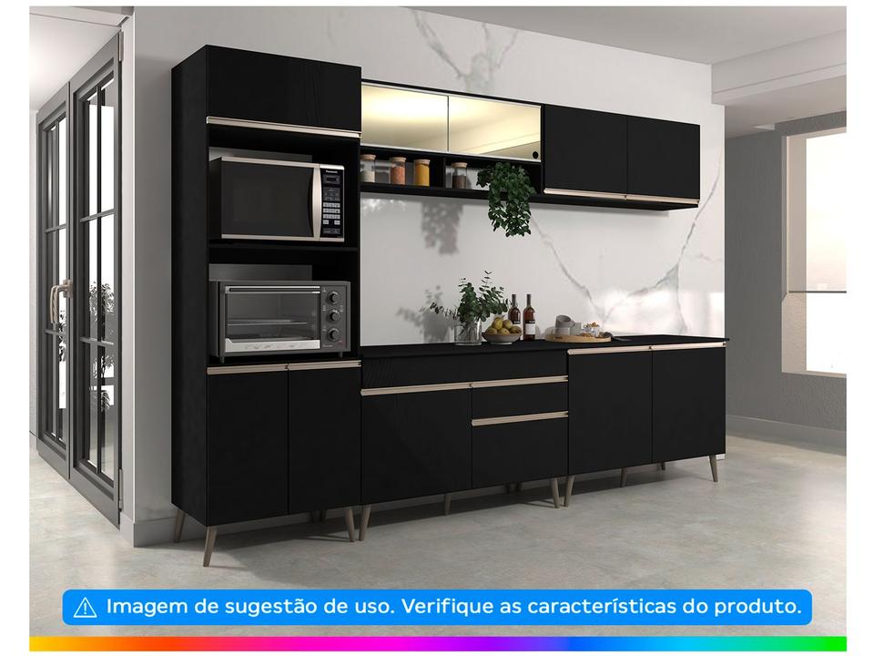 Balcão de Cozinha com Tampo para Pia Luciane - 5