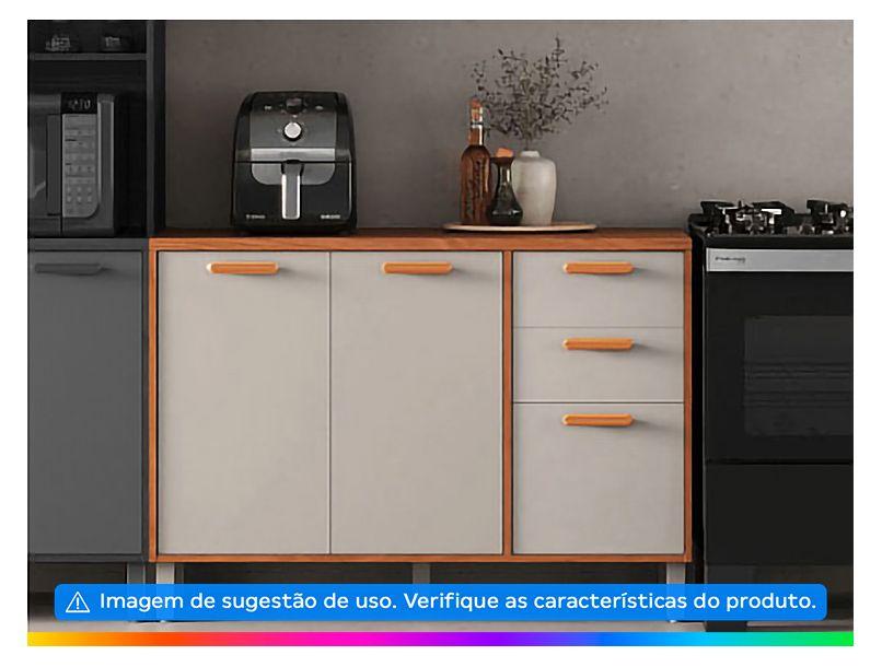 Balcão de Cozinha Itatiaia 3 Portas 2 Gavetas Itafriz - 1