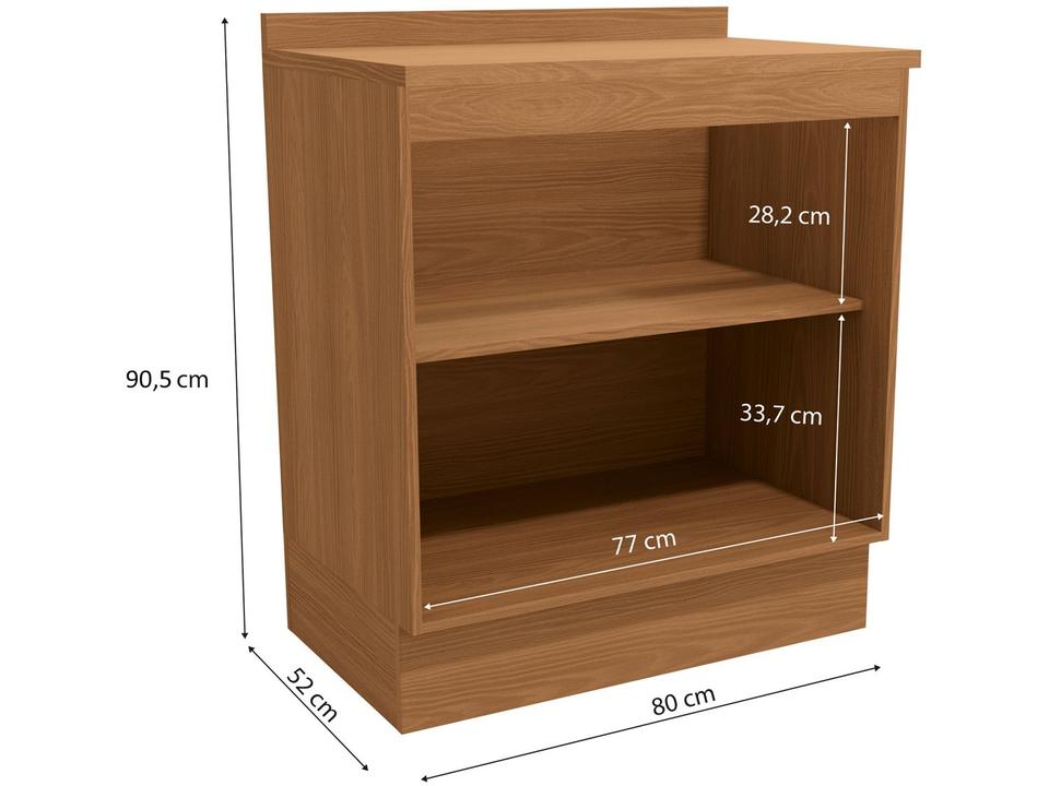 Balcão de Cozinha Kappesberg 2 Portas Maxxi - 2