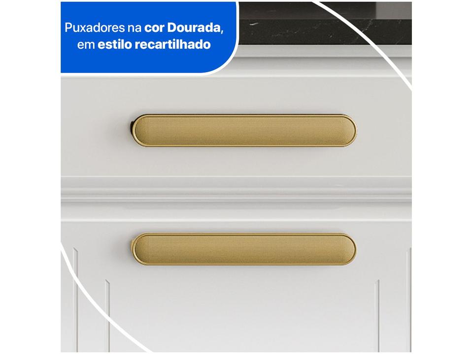 Balcão de Cozinha Telasul Aço 3 Portas 2 Gavetas Ágata - 1