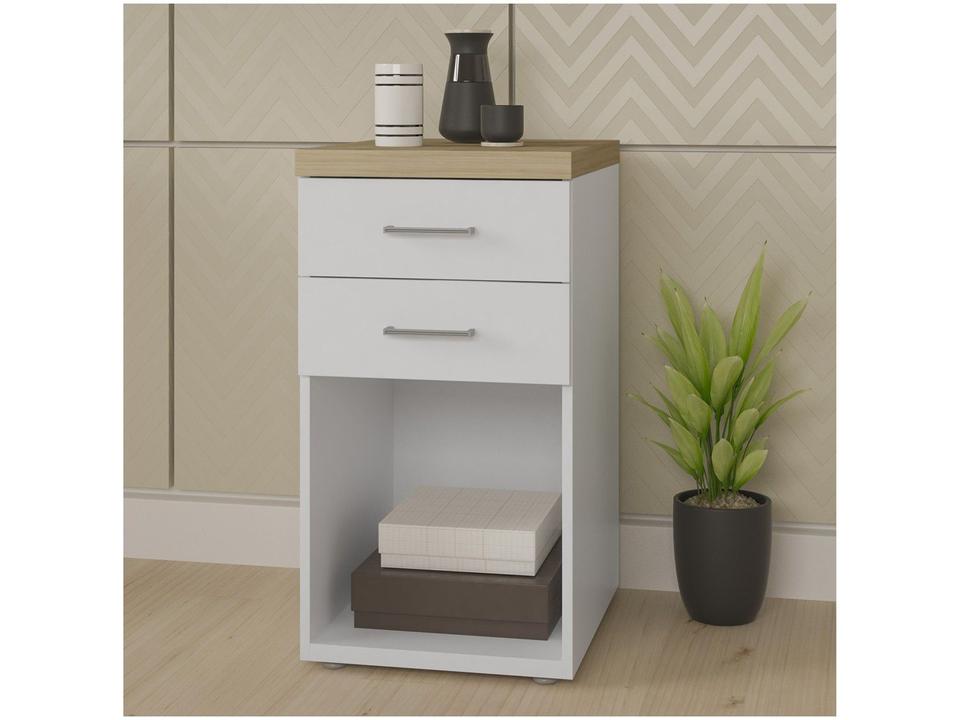 Balcão para Escritório 2 Gavetas Artany Toq - 1