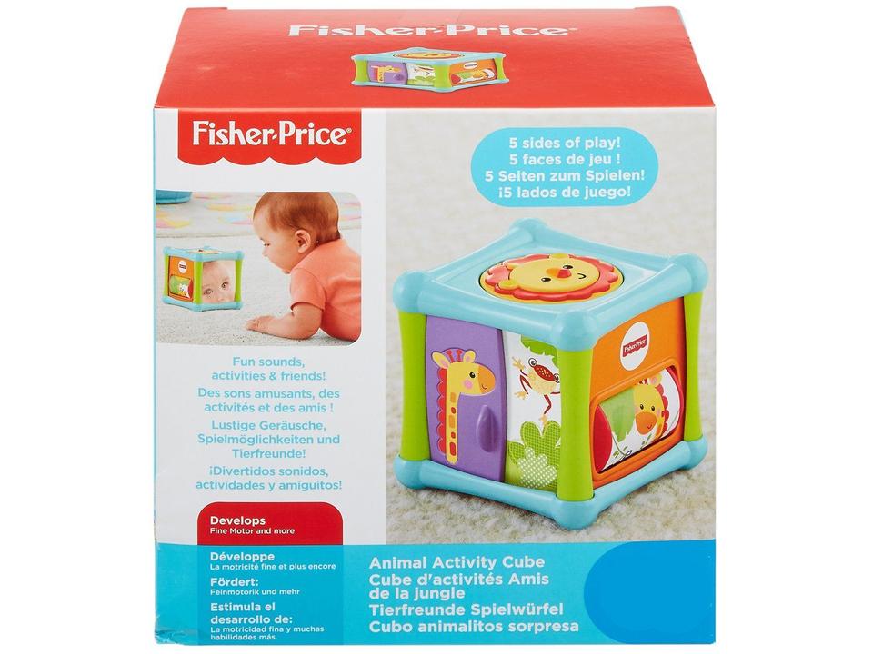 Balde Animaizinhos Divertidos Brinquedo Bebês Fisher-Price - 4