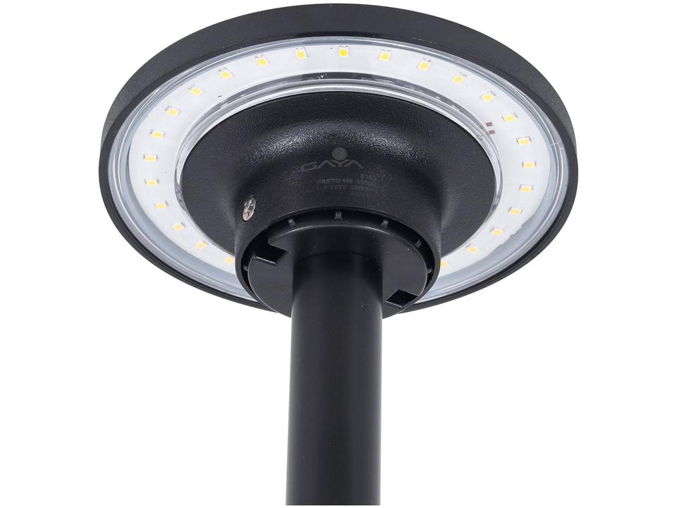 Balizador Solar LED de Chão Redondo Gaya - 2