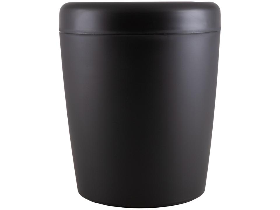 Banco Decorativo Multiuso Cilíndrico Preto Basic Tramontina - 8