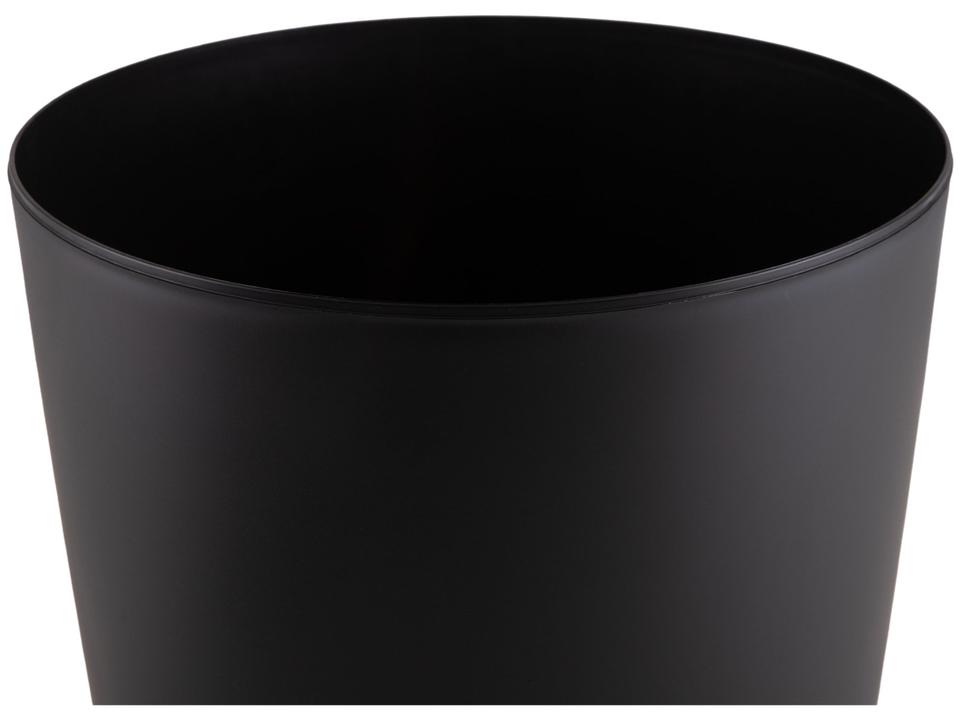 Banco Decorativo Multiuso Cilíndrico Preto Basic Tramontina - 10