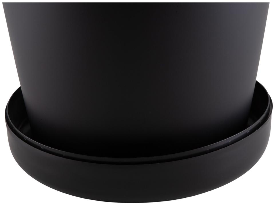 Banco Decorativo Multiuso Cilíndrico Preto Basic Tramontina - 13